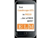 Text: LandscapeATL To: 90210 for a FREE quote!